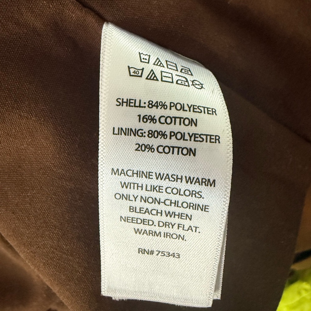 House of Harlow 1960 Brown Crop Trench Coat - Picture 4 of 4